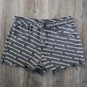 Alexander Wang Women's Multicolors Shorts Size XL.